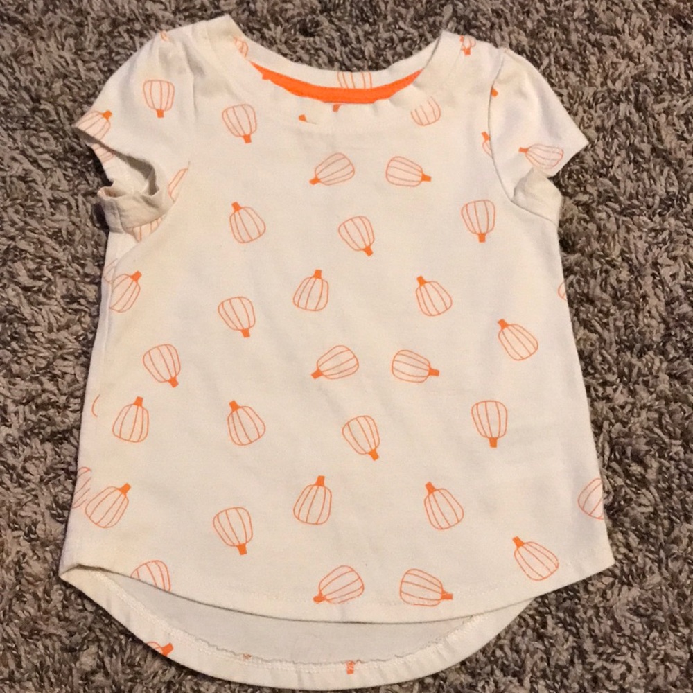 Pumpkin shirt size 18m